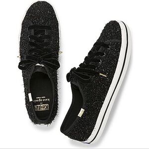 KATE SPADE NY FOR KEDS KICKSTART TINSEL SNEAKERS NEW‎ IN BOX SZ 11M